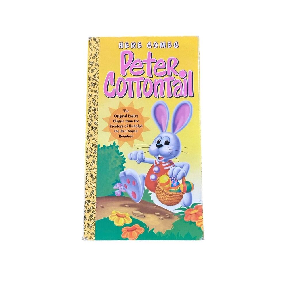 Here Comes Peter Cottontail VHS Tape